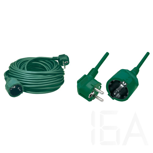 Somogyi Elektronic, HOME Hosszabbító, 10m, zöld, NV 2-10/GR/1,5